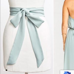 Show me your mumu silver sage sash